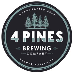 4 Pines Brewing Company logo.