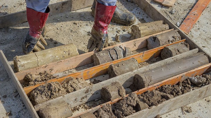 collecting soil samples 3