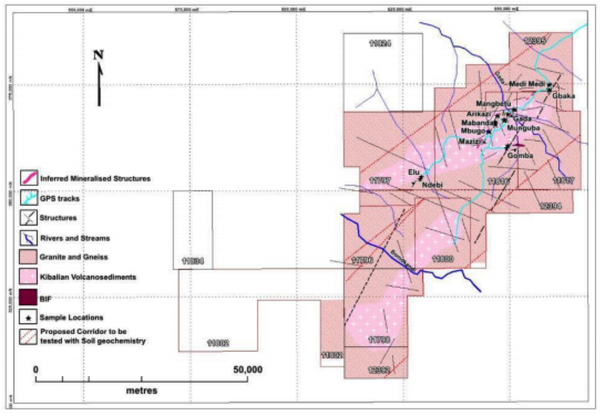 ANL has a highly prospective gold mineralisation package.