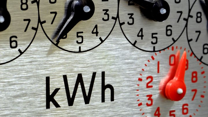 power kilowatt electricity guage