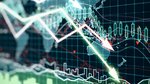 Business charts and arrows, Australia