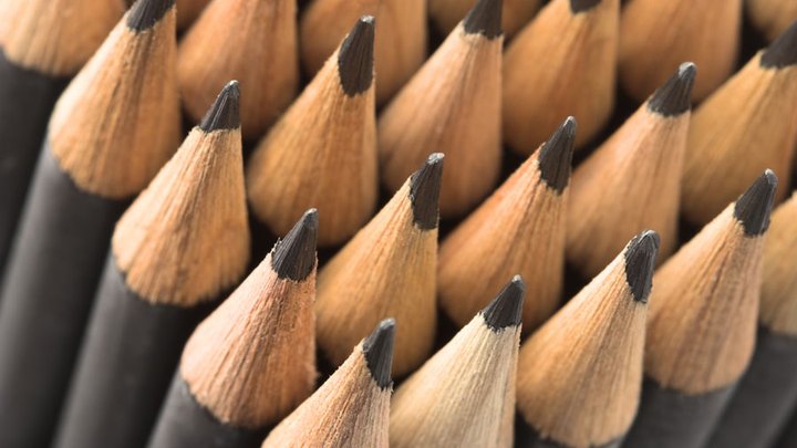 Pencils lead graphite