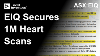 EIQ secures exclusive access to up to 1 million heart scans for AI diagnostic tech