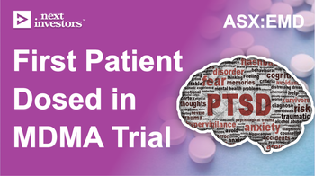 EMD Doses First Patient in MDMA Clinical Trial