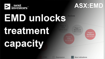 EMD unlocks treatment capacity at QLD and WA clinics