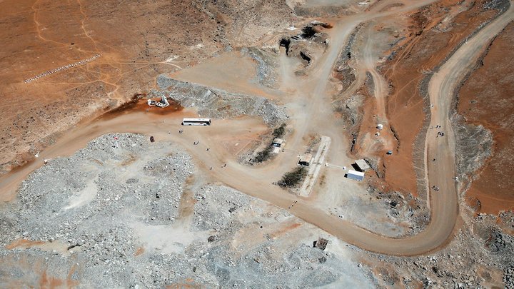 Aerial Views Of Site Of Rescue Of Chilean Miners