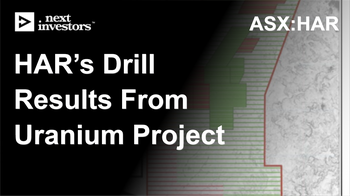 HAR’s RC Drill Results From Uranium Project