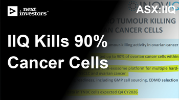 IIQ kills up to 90% of ovarian cancer cells in lab tests