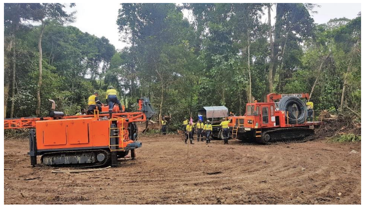 Misima project phase 1 drilling