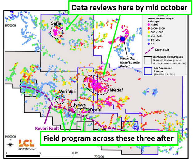 LCL Nickel Projects Map 2