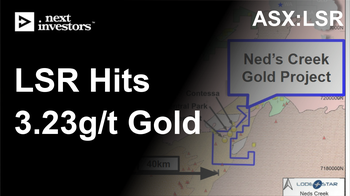 LSR hits 16m at 3.23g/t gold from WA project - maiden resource due this year