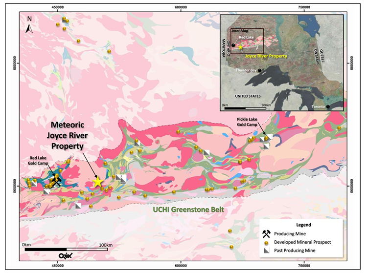 Geology and Structure of the Joyce River Cobalt Project 