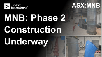 MNB - phase 2 construction works underway on phosphate fertiliser project