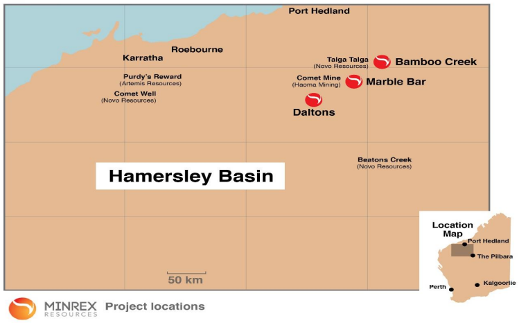 hamersley basin gold region