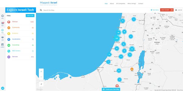 Mapped in Israel