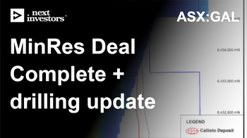 GAL completes deal with MinRes + drilling update