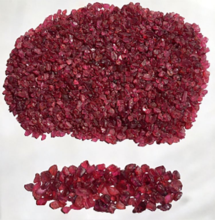 Rubies sell for roughly US$317 per carat