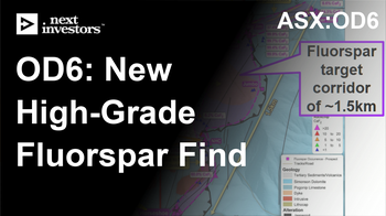 OD6 discovers new high-grade fluorspar at US project