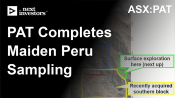 PAT completes maiden sampling at Peru silver project - drill permit in progress