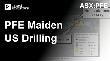 PFE - maiden US antimony-silver drilling to start in August