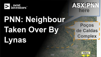 PNN - next door neighbour Meteoric being taken over by $14BN Lynas