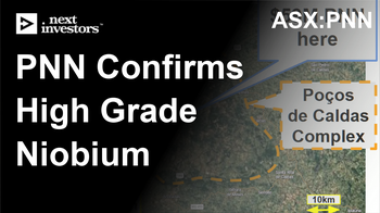 PNN confirms high grade niobium at project in Brazil