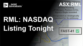 RML to list on the NASDAQ TONIGHT