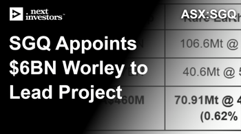 SGQ appoints $6BN Worley to lead project development on South America’s largest, highest grade rare earths project