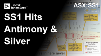 SS1 hits critical mineral antimony and silver in Nevada, USA