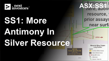 SS1 hits more antimony inside its 539M ounce silver equivalent JORC resource