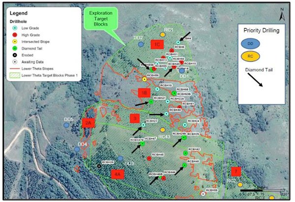 stonewall resources drill hole targets
