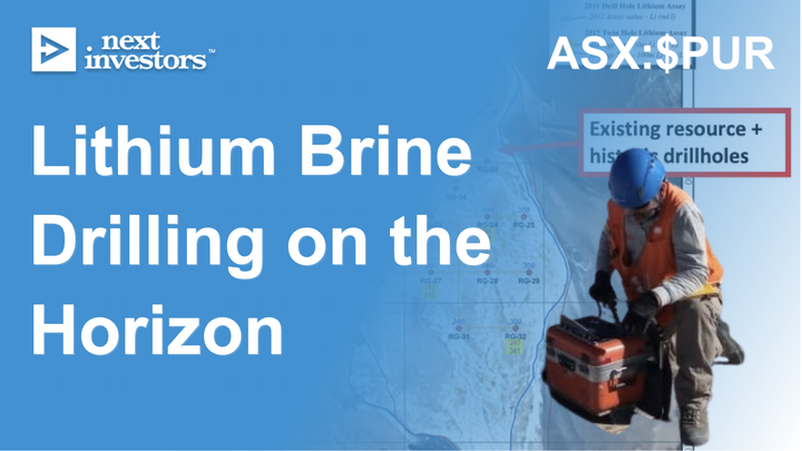 Lithium brine drilling on the horizon