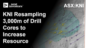 KNI Resampling 3,000m of Drill Cores to Increase Resource