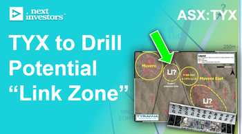 Are these two zones connected? TYX is going to find out by drilling the potential “Link Zone”…