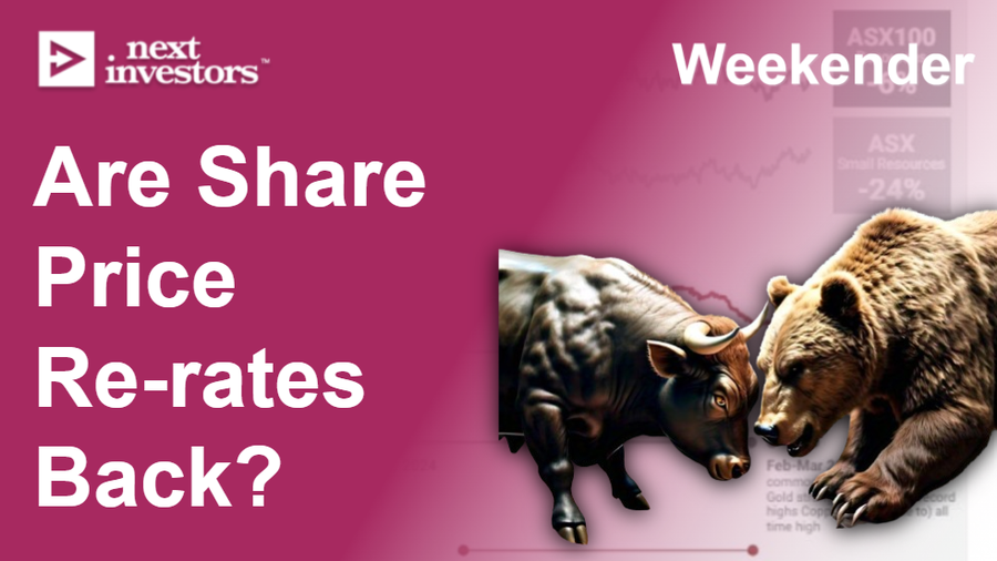 Small Cap market is looking good… and are share price re-rates back?