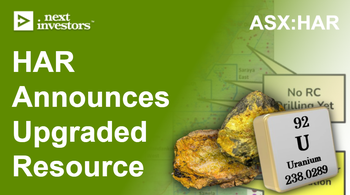 HAR moves more uranium resource into “indicated” category  as uranium price remains high