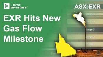 EXR delivers commercial gas flow rates - 5 more zones still to be tested