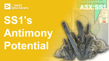 SS1 announced antimony potential… weeks before antimony became “cool”.