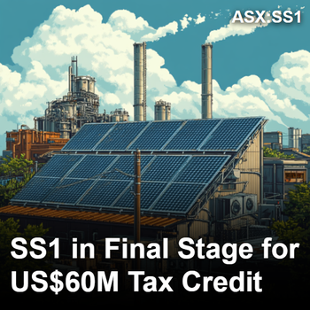 SS1 in final application stage for US$60M tax credit