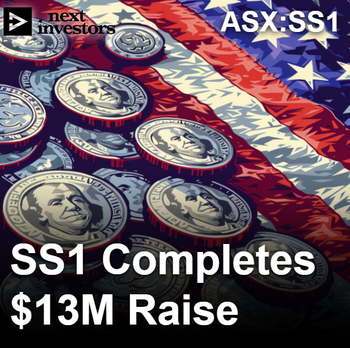 SS1 completes $13M raise - cornerstone fund invests at a premium