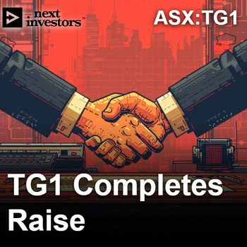 TG1 completes ~$1M raise, famous investor now on registry