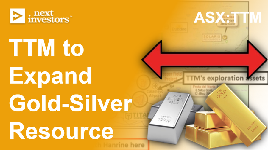 TTM 3 million ounces of gold now 5 million ounces by the middle of