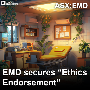 EMD also secures ethics endorsement for psilocybin use