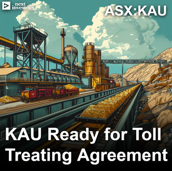 KAU ready for toll treating agreement at gold processing plant