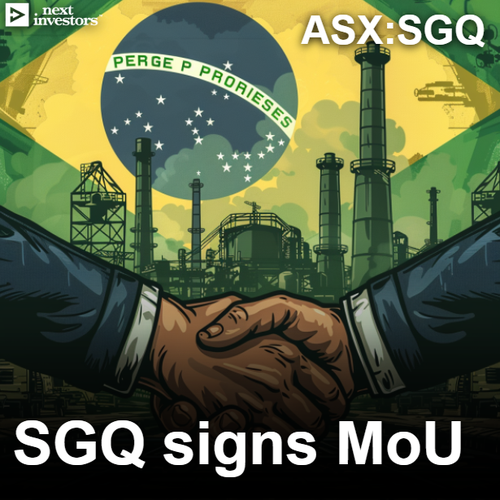 SGQ signs MOU with a major Chinese steelmaker