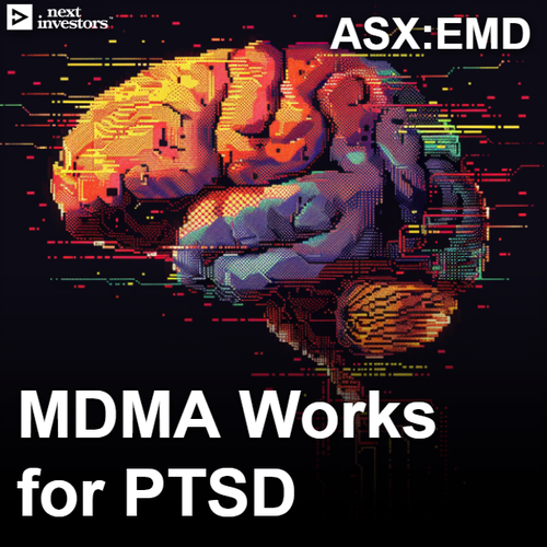 EMD releases positive MDMA trial data for PTSD