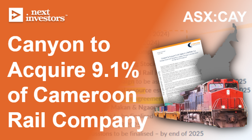 Bauxite developer CAY to acquire 9.1% of Cameroon rail company, plus board seat