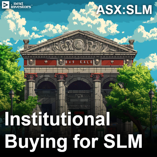 SLM - institutional buying & CEO presenting at PDAC