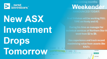 New Portfolio addition will be announced Tomorrow (Monday)