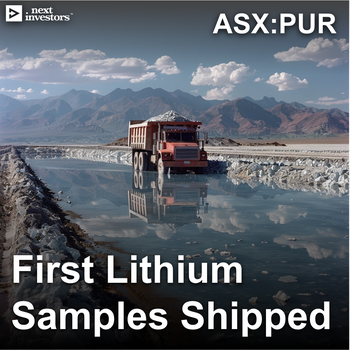 PUR ships lithium samples to multiple potential offtake partners